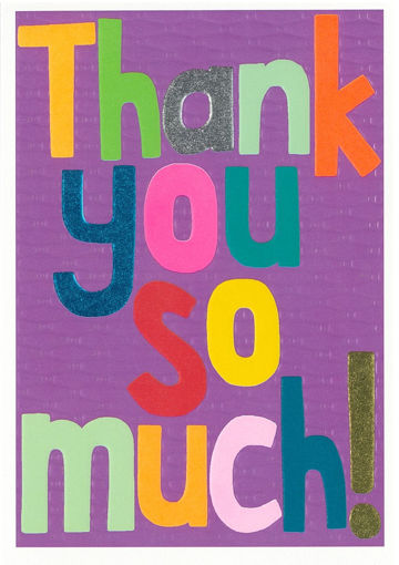 Picture of THANK YOU SO MUCH CARD